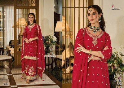 Eba life style by Ishqia heavy chinon with embroidered  readymade fancy sharara suit catlogue  readymade suit catalogs