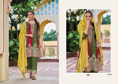 Eba life style by barbie vol 2 premium silk with embroidered readymade kurti pant and dupatta catalogue at wholesale rate readymade suit catalogs