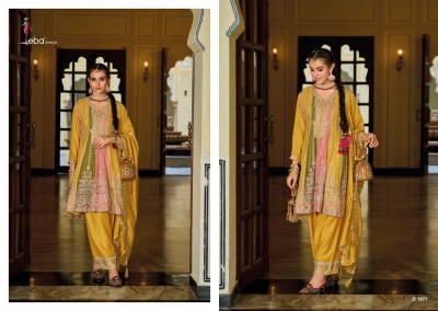 Eba lifestyle present Barbie vol 3 heavy designer Patiala suit catalogue at amaviexpo readymade suit catalogs