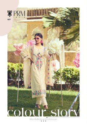 Eden Rose by PRM India Pure Cotton Designer Embroidered readymade suit catalogue at affordable price Prm Trendz