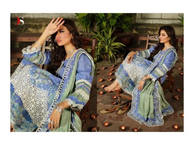 Elaf Luxury 2 by Deepsy Suits reyon cotton heavy self embroidered pakisatani suit catalogue at affordable rate pakistani suit catalogs