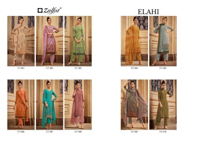 Elahi by Zulfat pure wool pashmina digital printed dress material catalogue at affordable rate salwar kameez catalogs