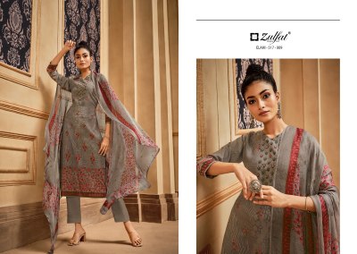 Elahi by Zulfat pure wool pashmina digital printed dress material catalogue at affordable rate salwar kameez catalogs