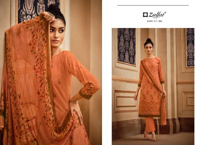 Elahi by Zulfat pure wool pashmina digital printed dress material catalogue at affordable rate salwar kameez catalogs