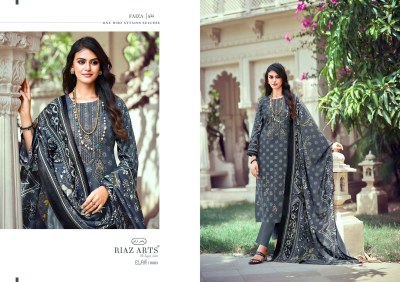 Elan by Riaz arts Pure karachi lawn cambric cotton dress material catalogue at affordable rate dress material catalogs