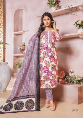 Elegance Vol 5 by Mayur Pure cotton Jaipuri printed readymade suit catalogue at affordable rate readymade suit catalogs