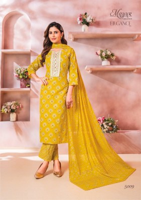 Elegance Vol 5 by Mayur Pure cotton Jaipuri printed readymade suit catalogue at affordable rate readymade suit catalogs