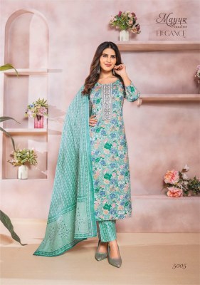 Elegance Vol 5 by Mayur Pure cotton Jaipuri printed readymade suit catalogue at affordable rate readymade suit catalogs