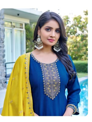Elegance by Aanchi Vichitra Silk Super Quality readymade suit catalogue at affordable rate readymade suit catalogs
