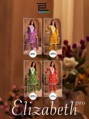 Elizabeth by Blue Hills Reyon Thread work Readymade suit collection at affordable rate readymade suit catalogs