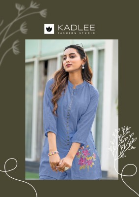 Erina by Kadlee Thread hand work viscose co ord set at low rate  co ord set catalogs