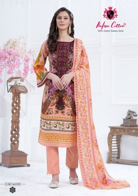 Esra Vol 6 by Nafisa Soft Cotton With Digital Karachi Prints dress material catalogue at low rate salwar kameez catalogs