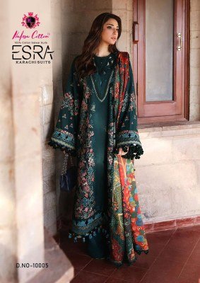 Esra vol 10 by Nafisha cotton Pure Soft Digital style unstitched suit catalogue at affordable rate dress material catalogs