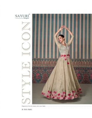 Ethnic By Sayuri Designer Exclusive Designer Real Silk Gown Catalogue at Amavi expo gown catalogs