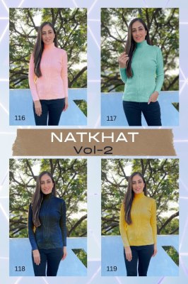 Fab zoo by natkhat vol 2 wool women top catalog at wholesale rate kurtis catalogs