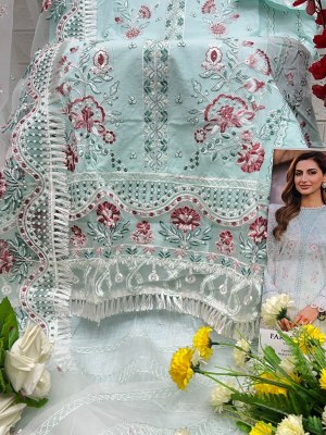 Farasha vol 2 by Zaha pure cambric cotton with heavy embroidered pakistani suit catalogue at low rate pakistani suit catalogs