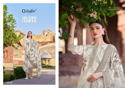 Farhana vol 6 by Zulfat pure cotton printed designer unstitched suit catalogue dress material catalogs