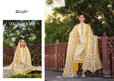 Farhana vol 6 by Zulfat pure cotton printed designer unstitched suit catalogue dress material catalogs