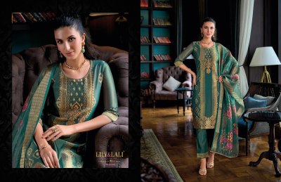 Faridan by Lily and lali Exclusive handwork silk kurti pant and dupatta catalogue  at affordable price readymade suit catalogs