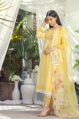 Farjoha by Afsana beautiful lakhnavi work kurti pant and dupatta catalogue at affordable rate readymade suit catalogs