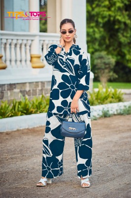 Fashion Beats vol 11 by Tips and tops Heavy reyon printed co ord set collection at low rate co ord set catalogs