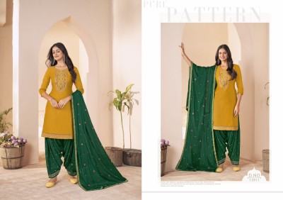 Fashion of patiala vol 36 by Kalaroop silk embroidered readymade suit catalogue at affordable rate readymade suit catalogs