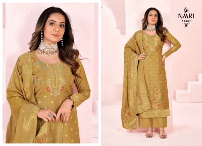 Ferari 2 by naari pure muslin jerqued unstitched suit catalogue at affordable rate  salwar kameez catalogs