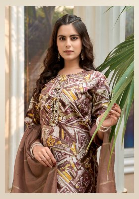 Festival vol 3 by Vaniska Straight chanderi printed readymade suit collection at affordable rate readymade suit catalogs