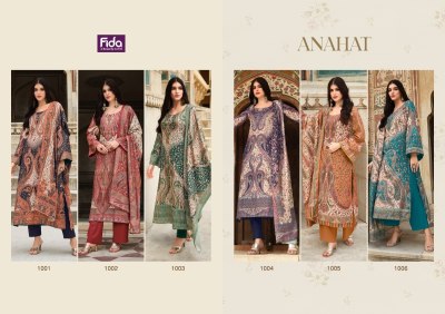 Fida by Anahat digital cotton printed unstitched dress material catalogue salwar kameez catalogs