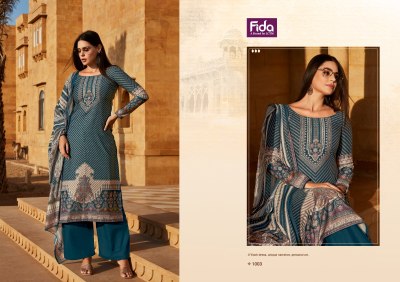 Fida by Saanjh fancy cotton printed unstitched salwar kameez catalogue at low rate salwar kameez catalogs