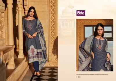 Fida by Saanjh fancy cotton printed unstitched salwar kameez catalogue at low rate salwar kameez catalogs