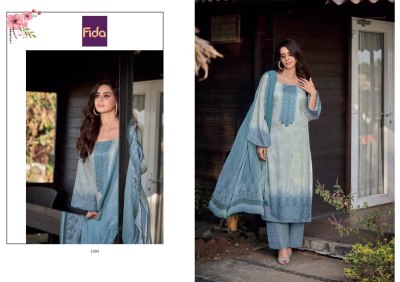 Fida by Shiza fancy digital cotton satin unstitched dress material catalogue salwar kameez catalogs