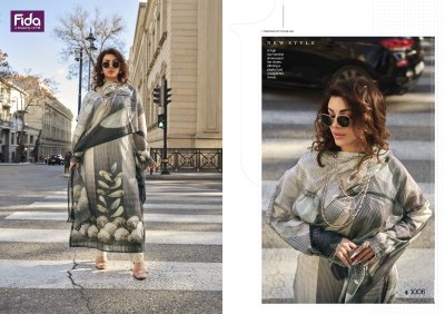 Fida by sana fancy digital blended voile cotton unstitched dress material catalogue at low rate salwar kameez catalogs