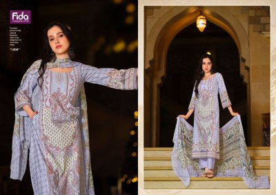 Fida present Rinat cotton printed fancy karachi suit catalogue Karachi suits catalogs