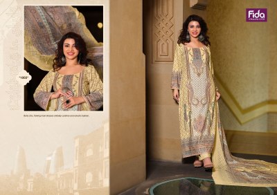 Fida present Rinat cotton printed fancy karachi suit catalogue Karachi suits catalogs