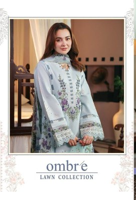 Firdous  Omnbre by Jihan cotton with heavy self  embroidery dress material with affordable rate dress material catalogs