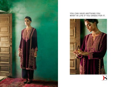 Firodus velvet collection by deepsy suits unstitched designer suit with velvet heavy embroidery at wholesale rate salwar kameez catalogs