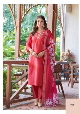 Fitoor by Vanishka Roman simmer heavy hand work kurti pant and dupatta catalogue at affordable rate readymade suit catalogs