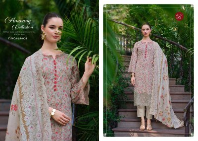 Fiza by Belliza Designer Premium Pure Cotton Readymade Suits with Heavy Embroidery And Dupatta for Wholesale readymade suit catalogs