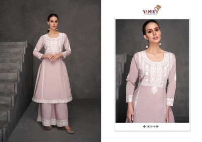 Fiza by Vamika heavy cotton thread work readymade suit catalogue at affordable rate readymade suit catalogs