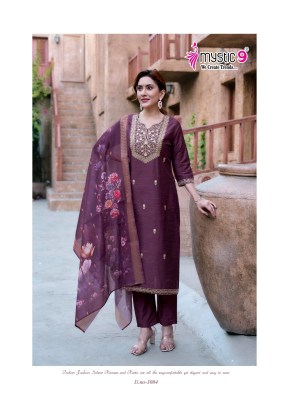 Fiza vol 9 by Mystic 9 Premium Quality embroidered readymade suit collection with affordable rate readymade suit catalogs