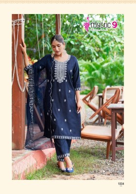 Flora vol 1 by Mystic 9 Premium quality embroidered readymade suit catalogue at affordable rate readymade suit catalogs