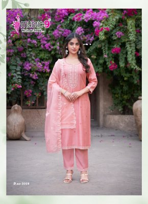 Flora vol 2 by MYstic 9 Premium Quality embroidered readymade suit catalogue at low price readymade suit catalogs