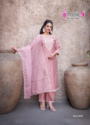 Flora vol 2 by MYstic 9 Premium Quality embroidered readymade suit catalogue at low price readymade suit catalogs