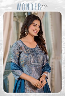 Florence by Rangmaya Modal silk designer kurti pant and dupatta catalogue at affordable rate readymade suit catalogs