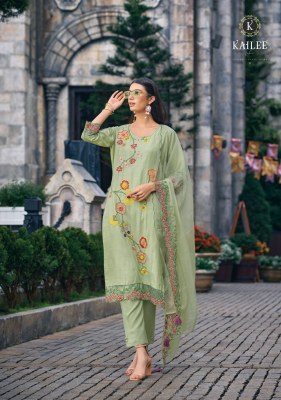 Fluer vol 4 by Kailee designer embroidered readymade suit catalogue at affordable rate readymade suit catalogs