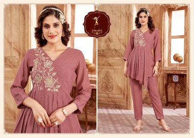 Four roses by pick and choose designer embroidered co ord set catalogue at affordable rate Size wise Combo Set