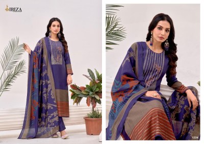 Freya by IBIZA Pure Pashmina Digital Printed Embroidered Unstitched Salwar suit collection  salwar kameez catalogs