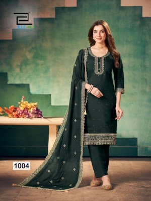 Full moon blue hills top bottom dupatta catalog at wholesale price  kurtis catalogs