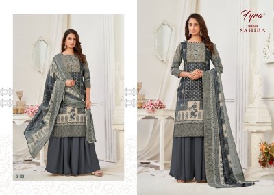 Fyra Designing Hub by Alok Suit Pure Soft Cotton Digital Print With Swarovski Diamond Work unstitched fancy sharara suit catalogue at low rate dress material catalogs